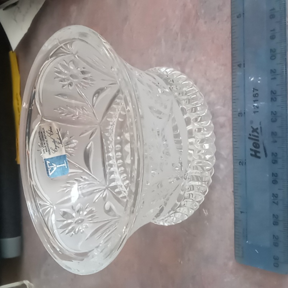 24% lead crystal bowl
